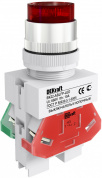 Выкл. кноп. ABLFP D22 LED кр. 24В AC/DC ВK-22