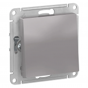 ATLASDESIGN AQUA 1-клавишный ПЕРЕКЛЮЧАТЕЛЬ, IP44, сх.6, 10АХ, механизм, АЛЮМИНИЙ