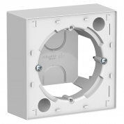 ATLASDESIGN КОРОБКА для наружного монтажа, БЕЛЫЙ