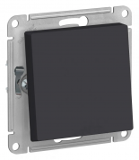 ATLASDESIGN AQUA 1-клавишный ПЕРЕКЛЮЧАТЕЛЬ, IP44, сх.6, 10АХ, механизм, КАРБОН