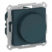 ATLASDESIGN СВЕТОРЕГУЛЯТОР (диммер) поворотно-нажимной, LED, RC, 400Вт, механизм, ИЗУМРУД