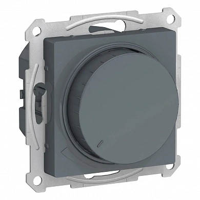 ATLASDESIGN СВЕТОРЕГУЛЯТОР (диммер) поворотно-нажимной, LED, RC, 400Вт, механизм, ГРИФЕЛЬ