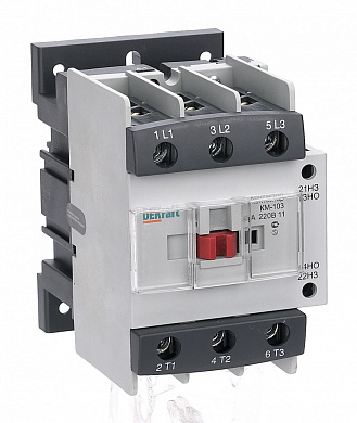 Контактор 80А 220В АС3 1НО+1НЗ КМ-103 Dekraft