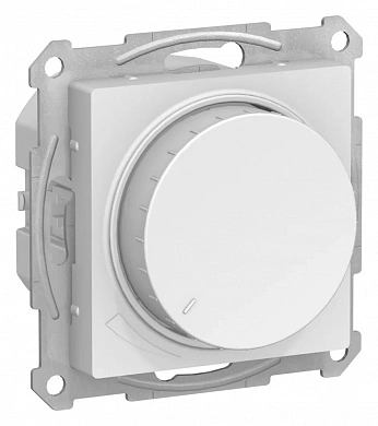 ATLASDESIGN СВЕТОРЕГУЛЯТОР (диммер) поворотно-нажимной, LED, RC, 400Вт, механизм, ЛОТОС