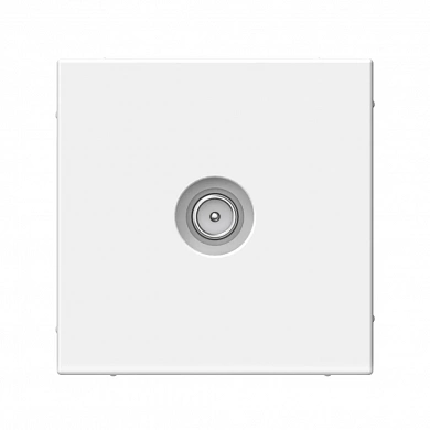 ARTGALLERY TV РОЗЕТКА оконечная 1DB, механизм, БЕЛЫЙ