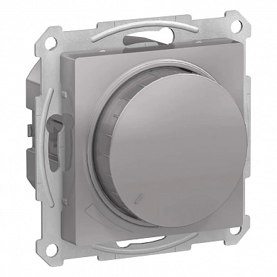 ATLASDESIGN СВЕТОРЕГУЛЯТОР (диммер) поворотно-нажимной, LED, RC, 400Вт, механизм, АЛЮМИНИЙ