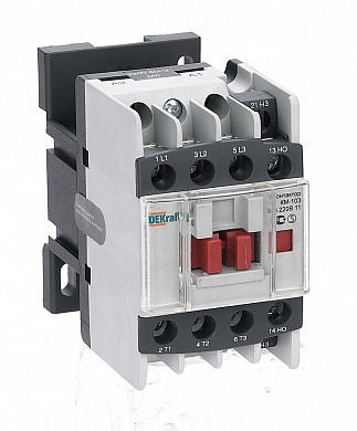Контактор 9А 110В АС3 1НО+1НЗ КМ-103 Dekraft