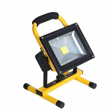 Светодиодный прожектор переносной аккумуляторный Mosvolt RCH FL COB 20W