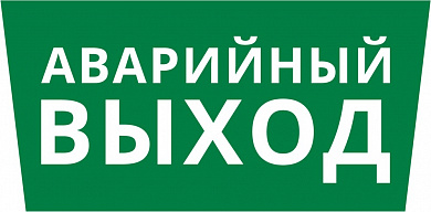Пиктограмма ДСО-IP65 "Аварийный Выход"